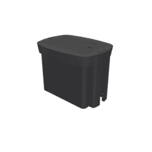 DFW36C-1C-LID 16X11 BLACK LID W/
