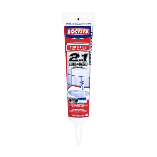 5.5 OZ CLEAR TUB & TILE CAULK 1936537 18008 0765