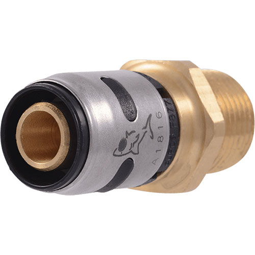 Sharkbite&reg; K134Wp3 Male Adapter, 3/4 in