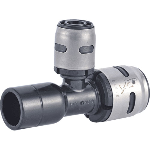 Sharkbite&reg; K4483Wp3 Street Tee 3/4 x 3/4 x 1/2 in