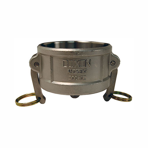 Dixon&reg; 600-Dc-Al Cam And Groove Dust Cap, 6 in