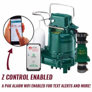 Zoeller Sump Pump & Alarm Package with WIFI Alarm