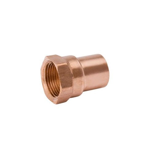 1 in Copper Sweat Street Female Adapter