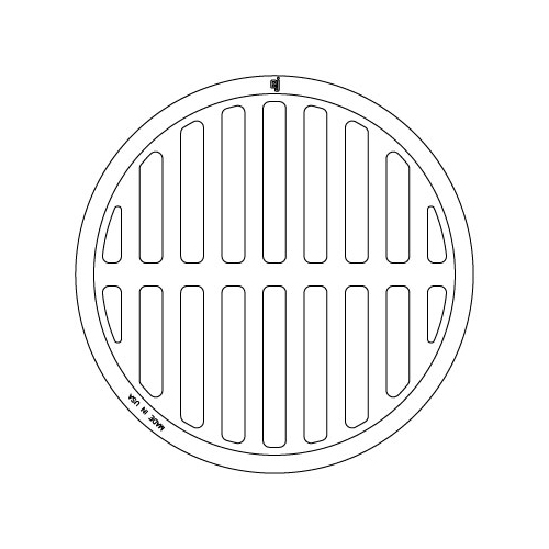EJ 1060N OVAL GRATE