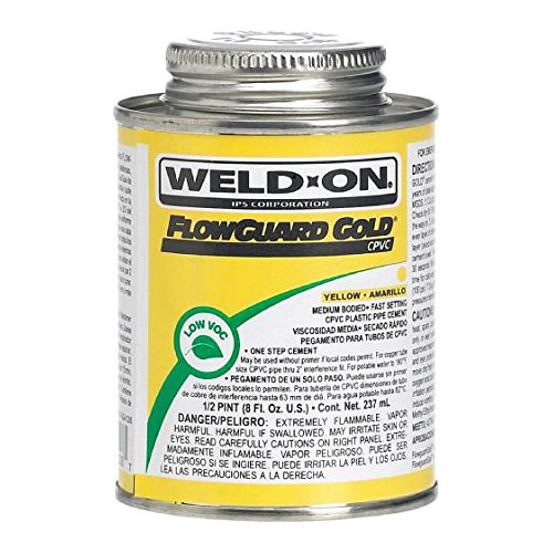 IPS Weld-On&reg; 11026 Flowguard Gold Cpvc Cts Cement, 1 qt