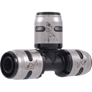 Sharkbite&reg; K362Wp3 Tee 1/2 in
