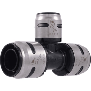 Sharkbite&reg; K416Wp2 Tee 1 x 1 x 3/4 in