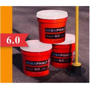Aquaphalt 6.0 3.5 Gallon 50 lb Bucket For Repairs, 1 in and Up