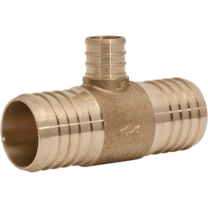 Sharkbite&reg; Uc08414122 Crimp Tee, 1-1/2 x 1-1/2 x 3/4 in