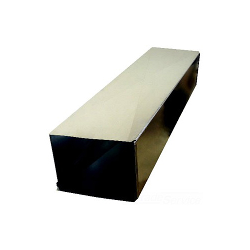 10"X8"X4' STEEL 30 GA GALV CROSSBROKE DUCT