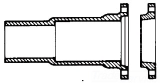 10 DI MJ DUAL CUT-IN SLEEVE W/ACC