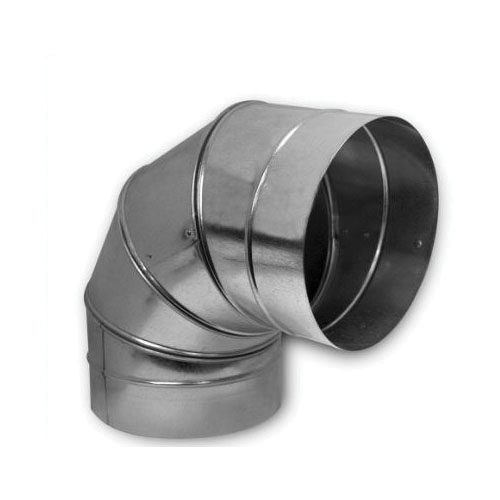 8" 26GA SPIRAL ELBOW SP90826