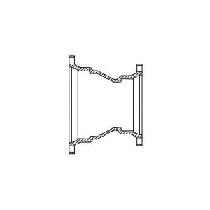 10 x 8 in Ductile Iron Mechanical Joint Reducer 