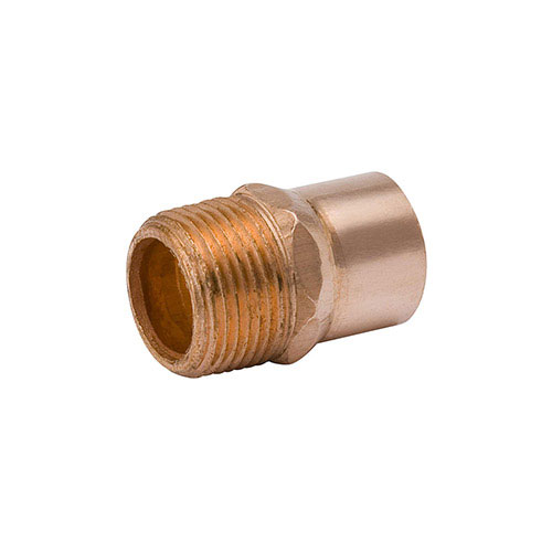 1 x 1-1/2 in Copper Sweat Male Adapter