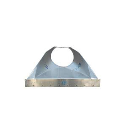 12 in Corrugated Metal End Section