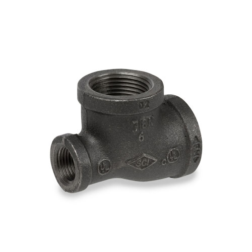 1 x 3/4 in Tee Ductile Iron Screwed