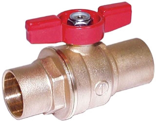 Legend S-1001T 1/2 in Sweat Ball Valve, 101-633
