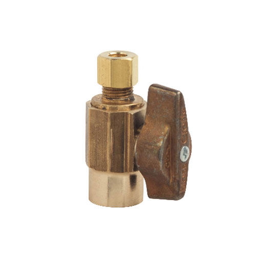 Bras Ktr04Xr Ball Straight Stop, 1/2 x 1/4 in