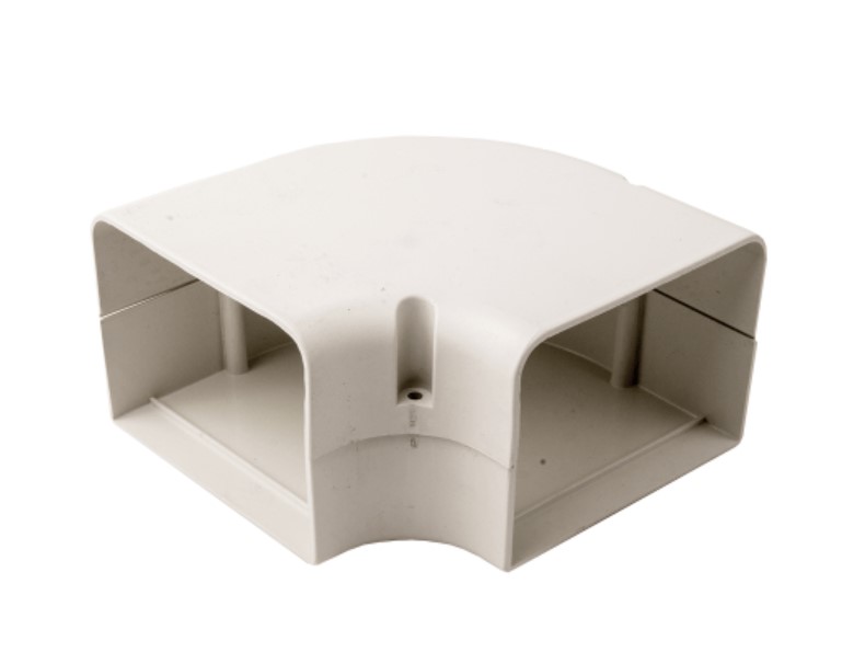 4" 90° FLAT BEND NATURAL SPEEDICHANNEL 230-FB4