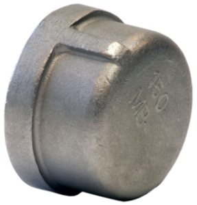 Merit K416-40 2-1/2 in Stainless Steel Cap