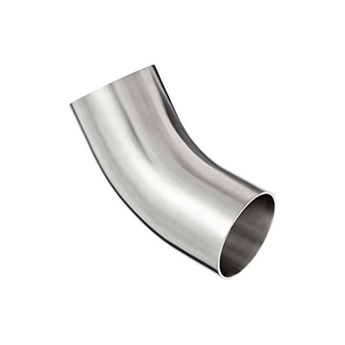 3 in Sanitary 316 SS 45 Elbow Weld End