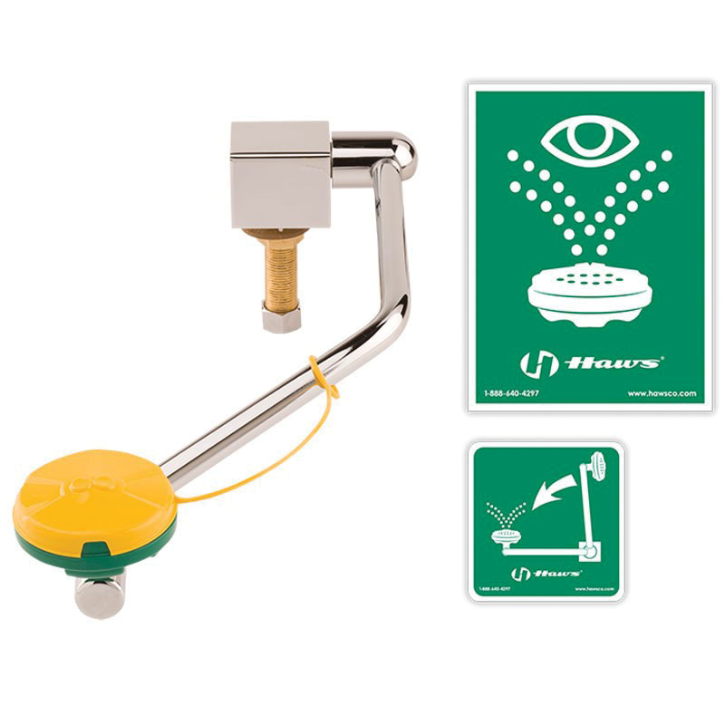 AXION&reg; MSR 7610S Single Action Swing Down MSR Eye/Face Wash With Head