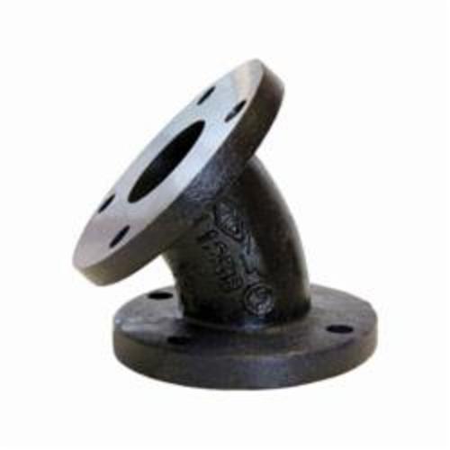Anvil® 0306019605 Black 3 in Flanged 45 Elbow