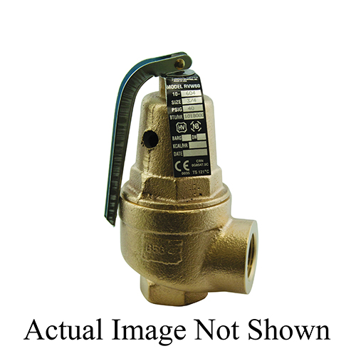 Apollo™ 1061425Q Safety Relief Valve, 3/4 x 1 in