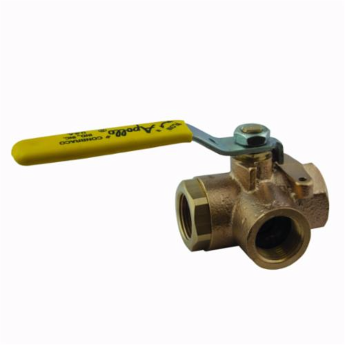 Apollo&trade; 7060801 3-Way Diversion Ball Valve, 2 in