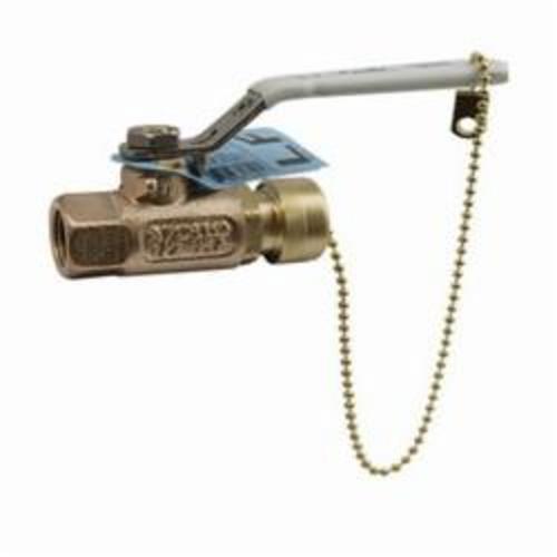 Apollo&trade; 70Lf-105-Hc Ball Valve With 3/4 Hose, 1 in