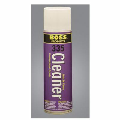 Boss Pro 335 Clear Gun Foam Cleaner, 12 oz