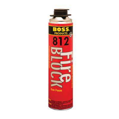 BOSS 812 FIRE BLOCKGUN FOAM 24OZ RED