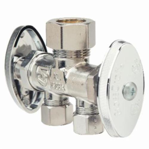 Brasscraft&reg; Cr1901Dvsx C Straight Stop, 1/2 x 3/8 x 3/8 in
