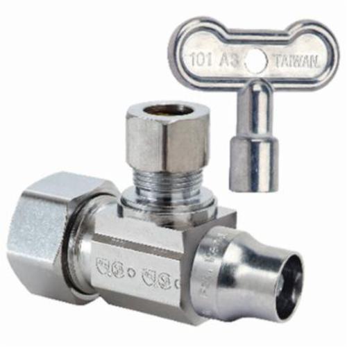 Brasscraft&reg; Ktscr19X Angle Ball Stop, 1/2 x 3/8 in