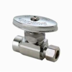 Brasscraft&reg; R14X C Straight Stop, 1/2 x 3/8 in
