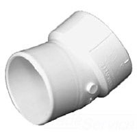 1-1/2 in Pvc Sch 40 Street 22-1/2 Elbow