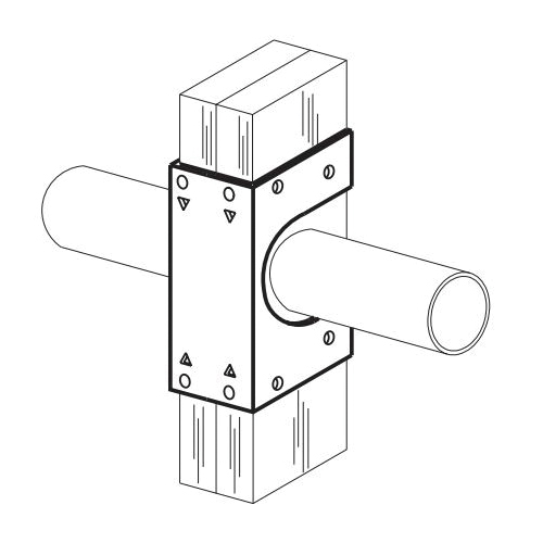BS-300 DOUBLE STUD SUPPORT STUD