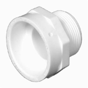 1-1/4 x 1-1/2 in Pvc Sch 40 Male Adapter