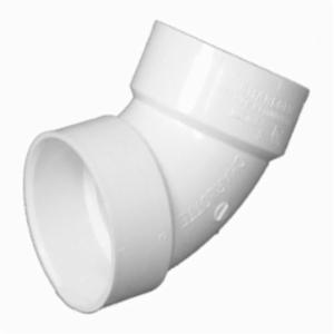 1-1/2 in Pvc Sch 40, 60 Elbow