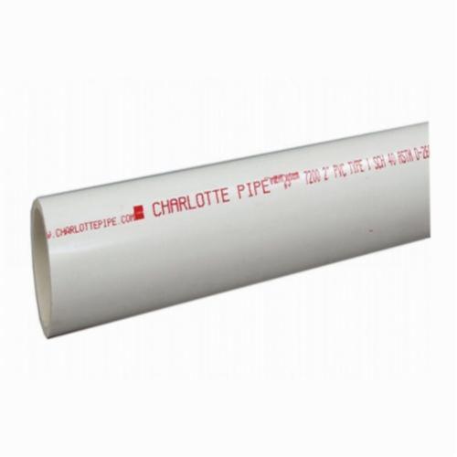 2 in x 10 ft Pvc Sch 40 Plain End Pipe