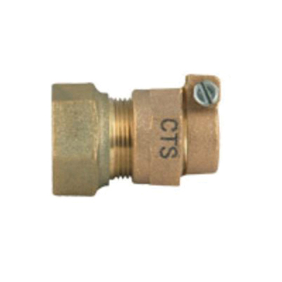 Ford C104-13-Nl Stop Coupling, 1/2 x 3/4 in