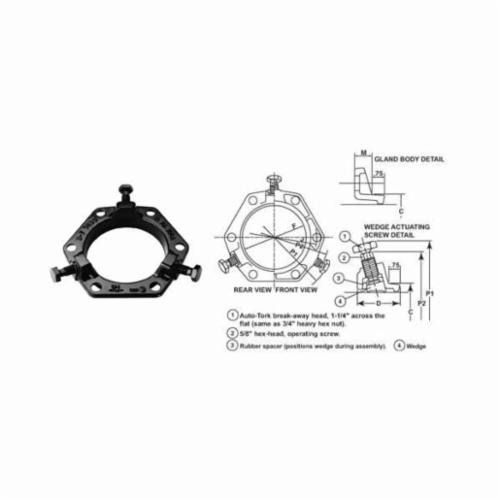 FORD Uni-Flange&reg; UFR1400-D-6-U