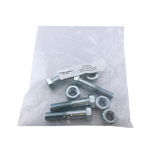 21/2 & 3 FLANGE BOLT & NUT KIT