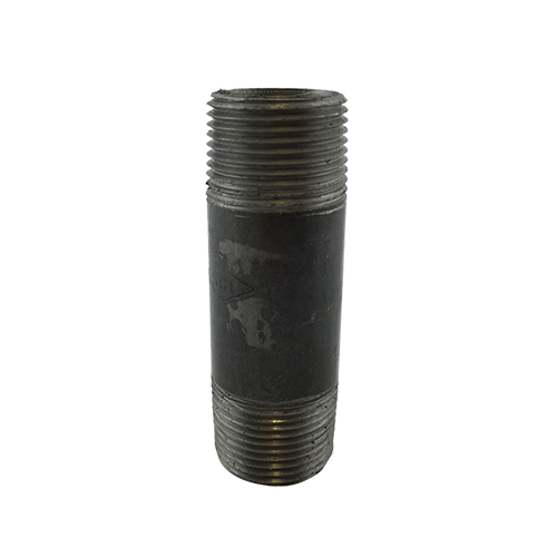 1 x 3-1/2 in Black Nipple Gs 