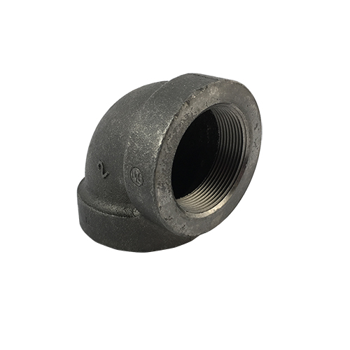 1 in Black Cast Iron 90 Elbow