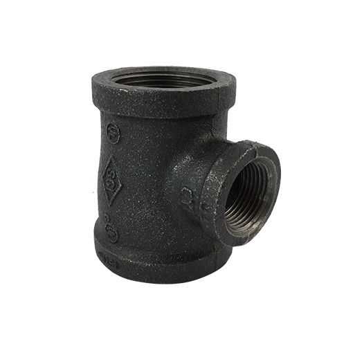 1-1/2 x 1-1/4 x 3/4 in Tee Ductile Iron Screwed