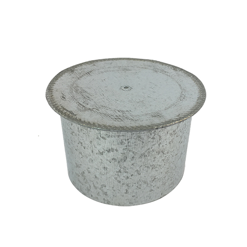 3 in. Galvanized Steel Round Duct End Cap