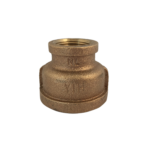 1-1/4 x 3/4 in Brass Coupling Lead Free Gs