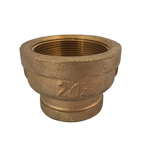 2 x 1-1/4 in Brass Thread Coupling Gs