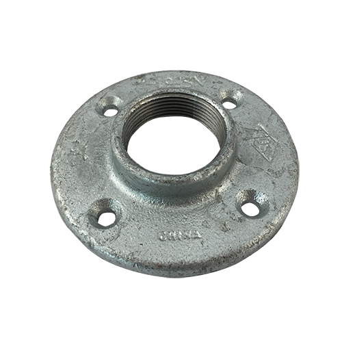 1-1/2 in Galvanized Malleable Floor Flange Gs